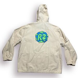 Round 2 Avalanche Parka Jacket y2k -‎ Tan Gorpcore Men’s Size Medium
